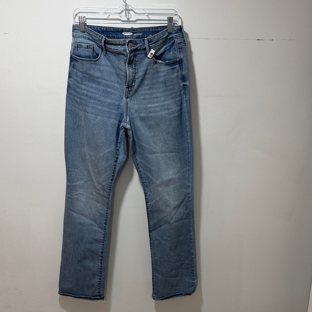 NWT Old Navy Womens Kicker Boot Cut High Rise Jean‎ Medium Wash Size 10 DENIM